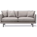 Thumbnail photo of Calmo Sofa 80 5622 By Hugo Passos - 2 Personers Sofa - Rime 231 / Black - W170 X D90 X H75,5 X Sh41 Cm