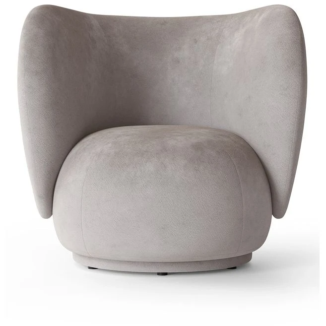 Rico Lounge Chair - Faded Velvet