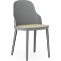Thumbnail photo of Allez Chair in Moulded Wicker - Dining Chair - Grey - H: 79 x L: 45 x D: 50 x Sh: 45.5 cm