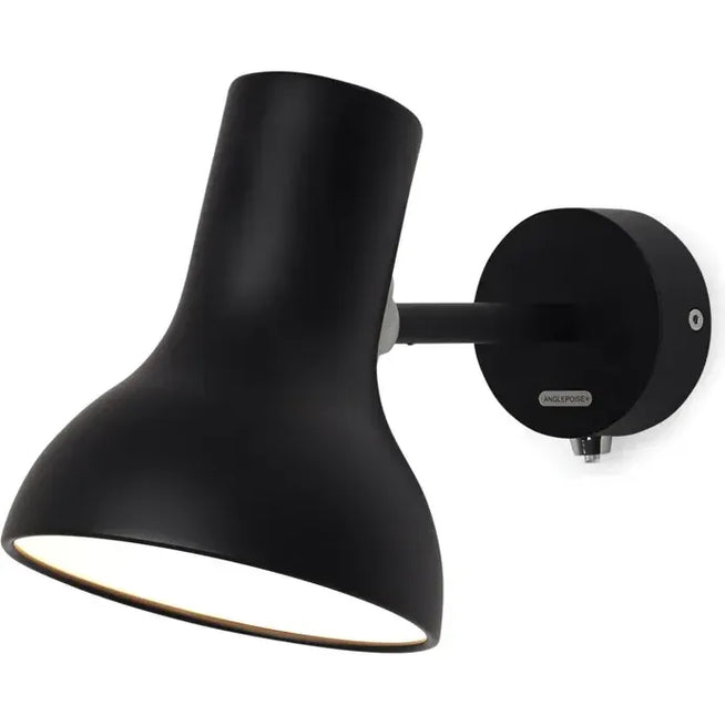 Photo of Type 75 Mini Wall Lamp Jet Black - Bedside Lamps