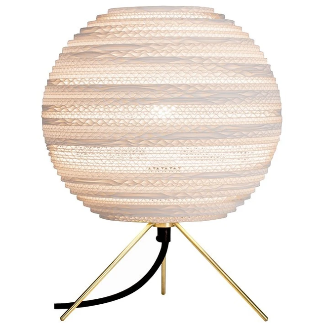Photo of Moon Table Lamp White - Gp2050-w