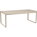 Bellevie Table 196 X 90 Cm Nutmeg - Matbord Utomhus - Pagnon & Pelhaître - Beige - Metall
