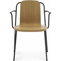 Thumbnail photo of Studio Armchair - Spisebordsstol - Oak - H81 X L60 X D57,5 X Sh44 Cm