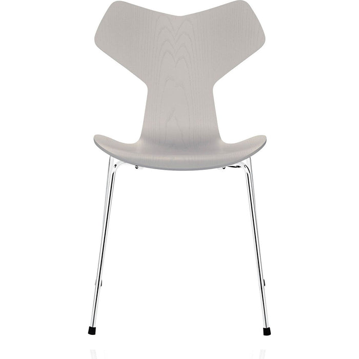 Photo of 3130 Grand Prix Chair - Ash Veneer - Chromed Steel Base
