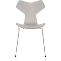3130 Grand Prix Chair - Ash Veneer - Chromed Steel Base