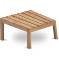Between Lines Deck Stool - Outdoor Stools & Poufs - Brown