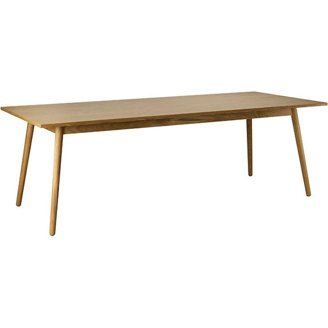 Photo of C35c Dining Table 95x220 Cm Oak Nature-oak Nature Lacquered