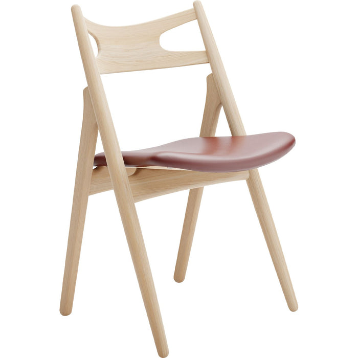 Photo of CH29p Sawbuck Chair - White Oiled Oak