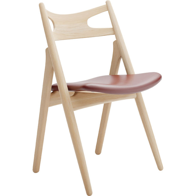 Photo of CH29p Sawbuck Chair - White Oiled Oak