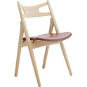 CH29P Sawbuck Chair - White Oiled Oak