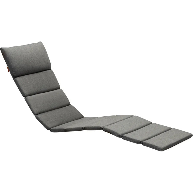 Photo of Barriere Deck Chair Cushion Outdoor Textile/charcoal - Dynor & Kuddar - Skagerak Design Team - Grå