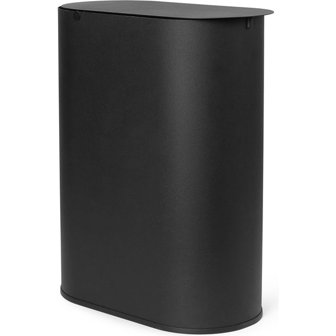 Photo of Single Bin - Trash can - Black - W21 x H50 x D39 cm