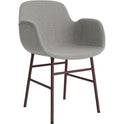 Form Armchair Full Upholstery Steel
