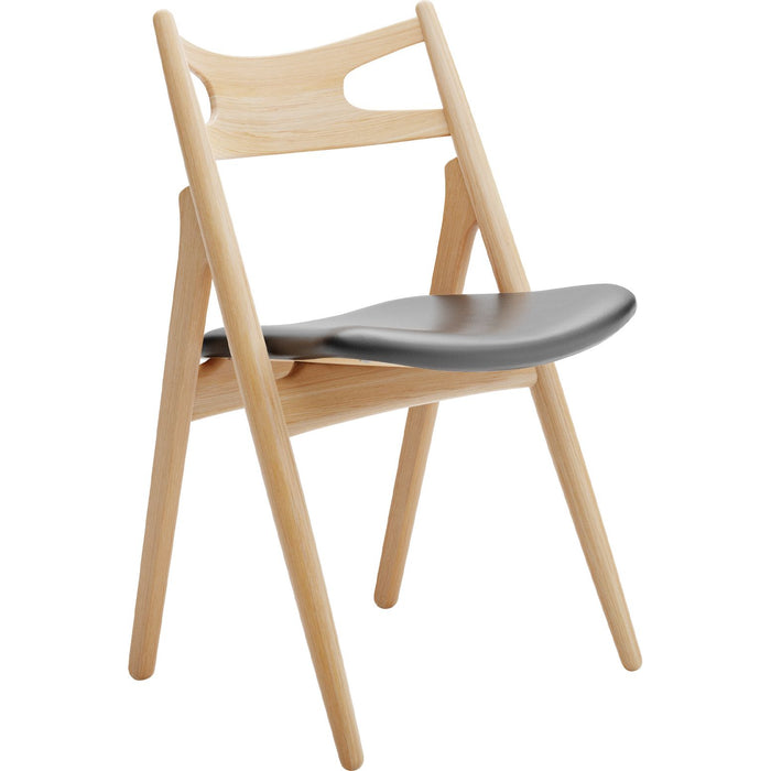 Photo of CH29p Sawbuck Chair - Clear Lacquered Oak
