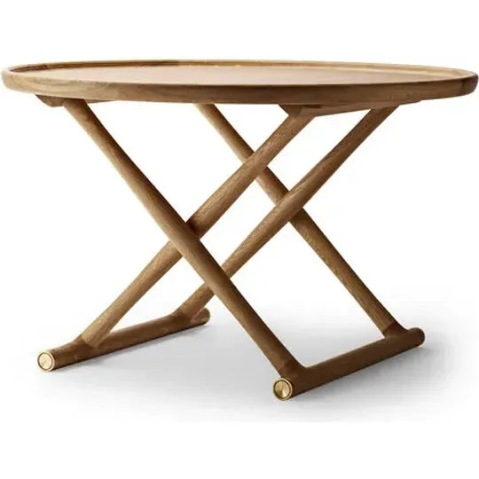 Photo of ML10097 Egyptian Table Oiled Oak Ø100 cm