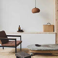 Thumbnail photo of Pebble Hanging Lamp Terracotta