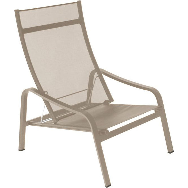 Photo of Alizé Low Armchair Nutmeg - Solstolar & Solsängar - Pascal Mourgue - Metall