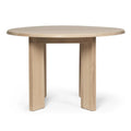 Thumbnail photo of Tarn Dining Table - Spisebord - Tarn Dining Table - 115 - White Oiled Beech - W113.5 X D104.6 X H73 Cm