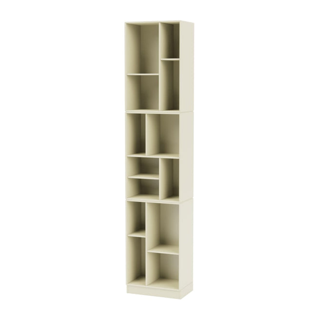 Photo of Loom Slim Bookcase, Plinth H7 Cm - Vanilla - Bokhyllor - Peter J. Lassen - Vit - Mdf