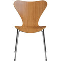 Thumbnail photo of 3107 Sjuan, Cherry veneer - Dining chairs - Arne Jacobsen - Wood-coloured - Metal/wood