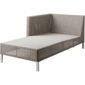 Thumbnail photo of Connect Chaiselounge Modulsoffa, Höger, Taupe, Cane-line Weave - Utomhussoffor - Cane-line Design Team