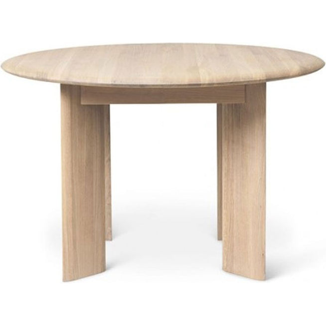 Photo of Bevel Table - Round - Spisebord - Bevel Table - Round Ø117 - White Oiled