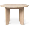 Bevel Table - Round - Spisebord - Bevel Table - Round Ø117 - White Oiled