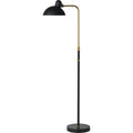 Thumbnail photo of Kaiser Idell™ 6580-f Luxus Floor Lamp Matt Black/brass