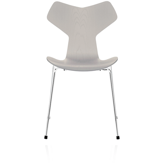 Photo of 3130 Grand Prix Chair | Ash Veneer | Chromed Steel Base