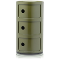 Thumbnail photo of Modular 4967, Green, 3 Compartments - Hurtsar - Anna Castelli Ferrieri - Grön - Plast