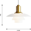 Thumbnail photo of Ph 2/1 Hanging Lamp