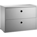 Thumbnail photo of String drawer unit 58x30, grey - Shelving - Nils Strinning - grey - mdf