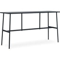 Union Bar Table - Højbord - Sort - H105,5 - L: 190 X D: