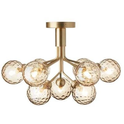 Photo of Apiales 9 Ceiling Lamp Brushed
