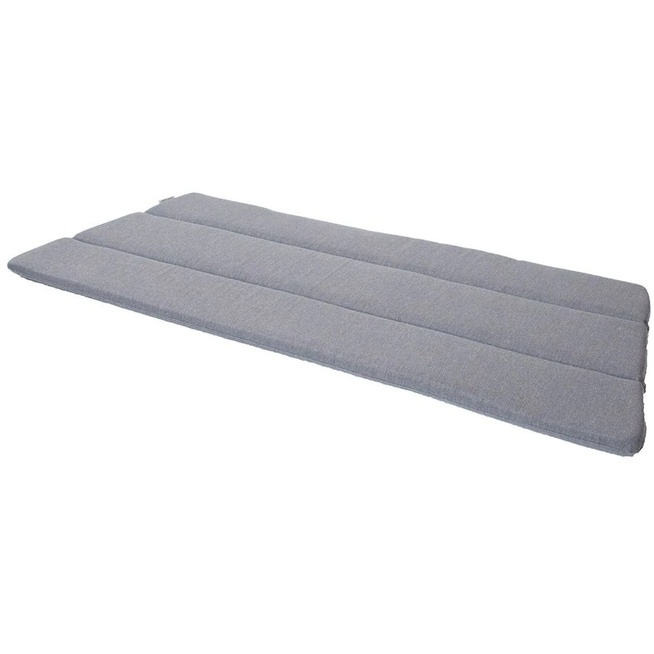 Photo of Breeze 2-seater Lounge Sofa Cushion - Outdoor Cushions - Grey - Cane-line Natté - W: 118 x D: 46 x H: 2 cm