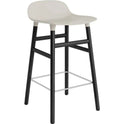 Form Bar Stool 65 Cm Black Oak
