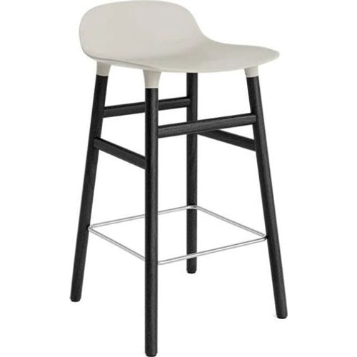 Photo of Form Bar Stool 65 Cm Black Oak