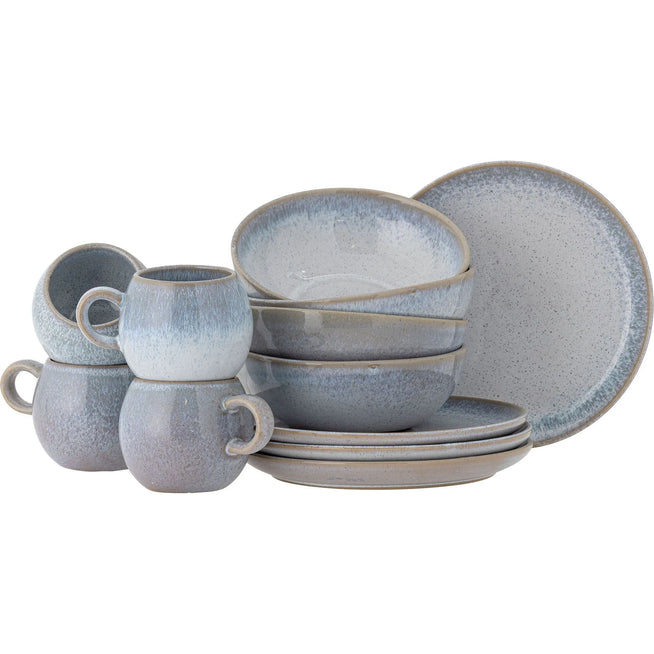 Photo of Paula 12 Piece Breakfast Tableware Set Blue