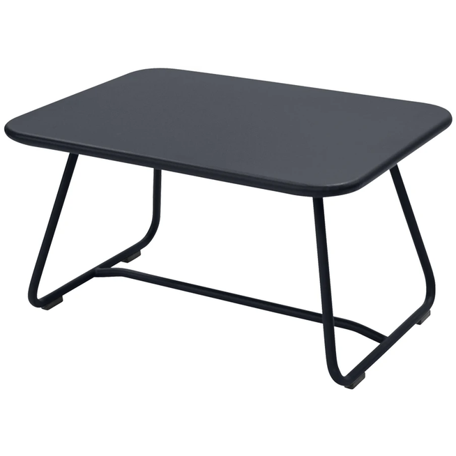 Photo of Sixties Low Table Anthracite 47 - Småbord & Sidobord Utomhus - Frédéric Sofia - Grå - Metall