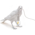 Thumbnail photo of Bird Lamp Waiting White Outdoor