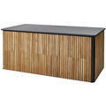 Thumbnail photo of Combine Cushion Box - Cushion Box - Teak w. Lava Grey Aluminium
