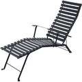 Bistro Chaise Longue Anthracite 47 - Solstolar & Solsängar - Patrice Hardy - Metall