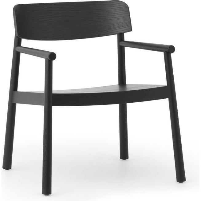 Photo of Timb Lounge Armchair - Lænestol - Sort - H: 75,5 X L: 67 X D: 62 X Sh: 42 Cm