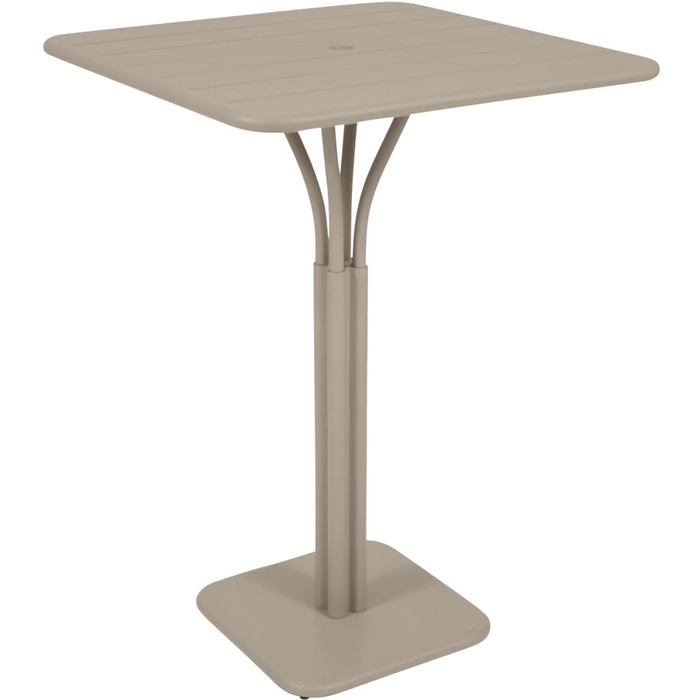 Photo of Luxembourg High Table Nutmeg 14 - Matbord Utomhus - Frédéric Sofia - Beige - Metall