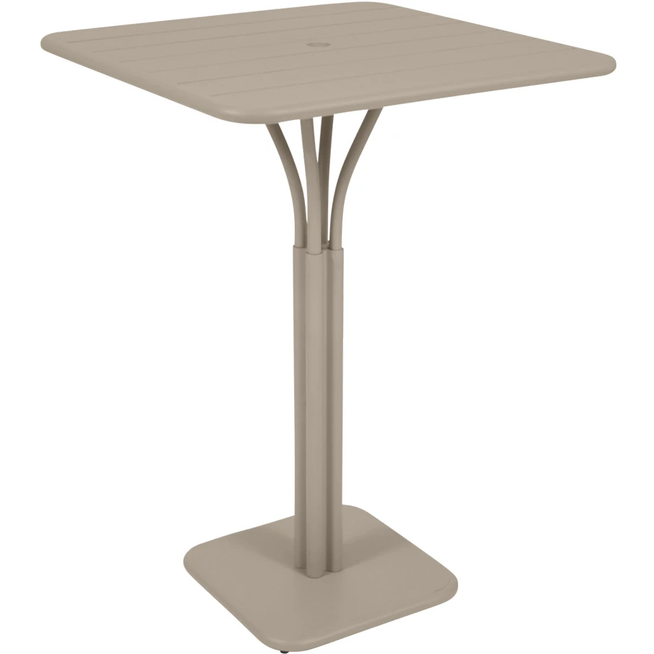 Photo of Luxembourg High Table Nutmeg 14 - Matbord Utomhus - Frédéric Sofia - Beige - Metall