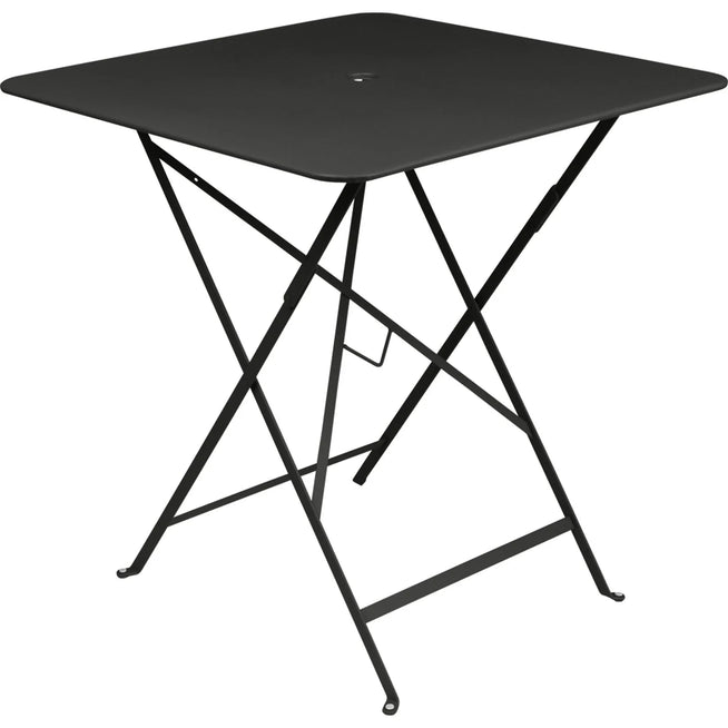 Photo of Bistro Table 71 x 71 cm, Liquorice - Garden Table - Black - Metal