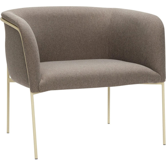 Photo of Armchair - Light Brown/Yellow