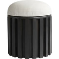 Thumbnail photo of Tribu Stool Linen Coffee-white Chalk