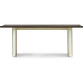 Thumbnail photo of Panel Table 90 X 200 Cm Cream Dark Brown - Matbord - Simon Legald - Brun - Metall/trä