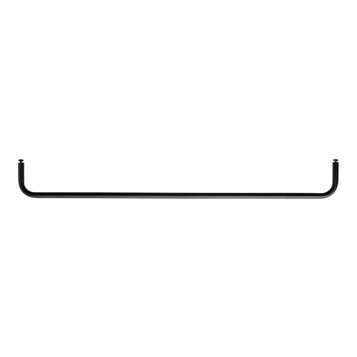 Photo of String Rails for Metal Shelves 78, Black - Shelving - Nils Strinning - Black - Metal